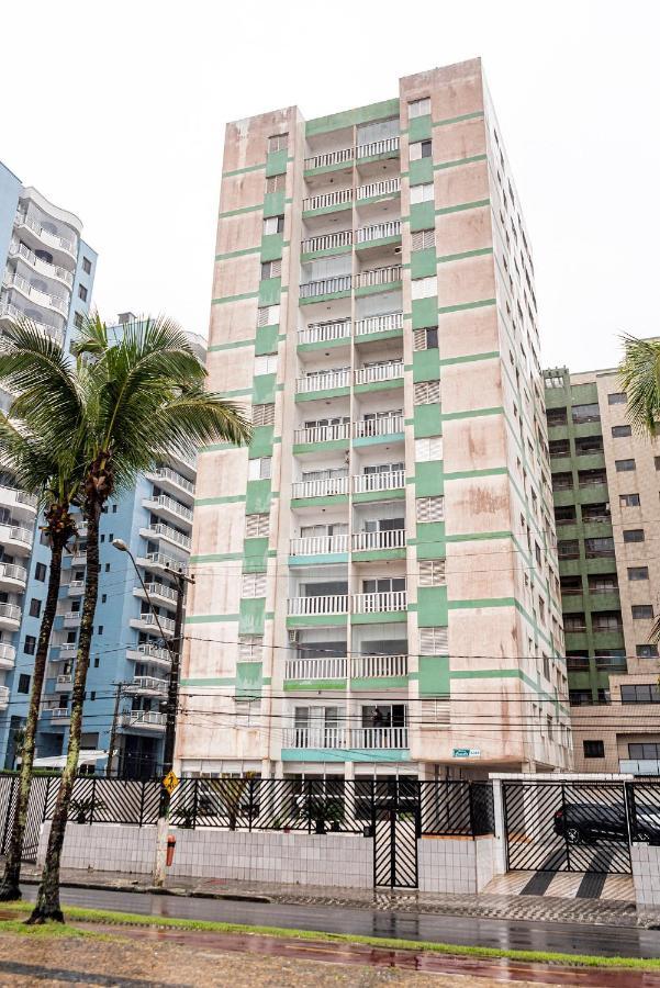 Apto C Vista Incrivel Para O Mar, Praia Grande Sp المظهر الخارجي الصورة